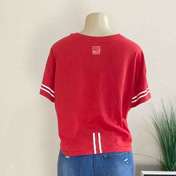 COCA COLA | Red Enjoy Coke Cropped Tee Sz M - Picture 4 of 8